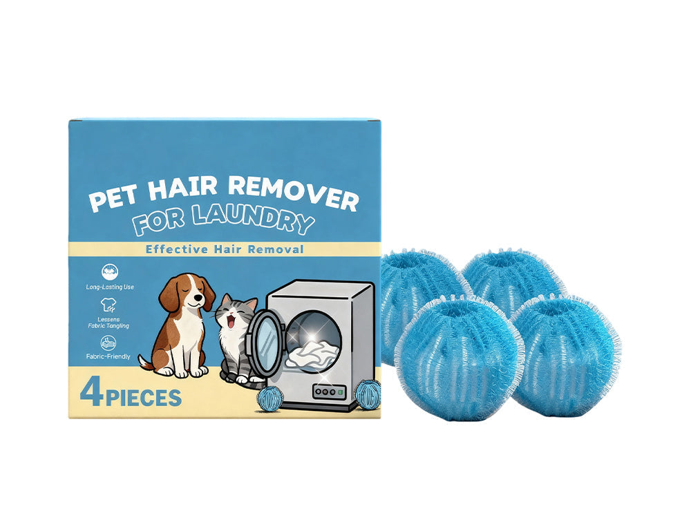 Balles anti-poils réutilisables OmniLiving™ | Pour poils d'animaux et machine à laver
