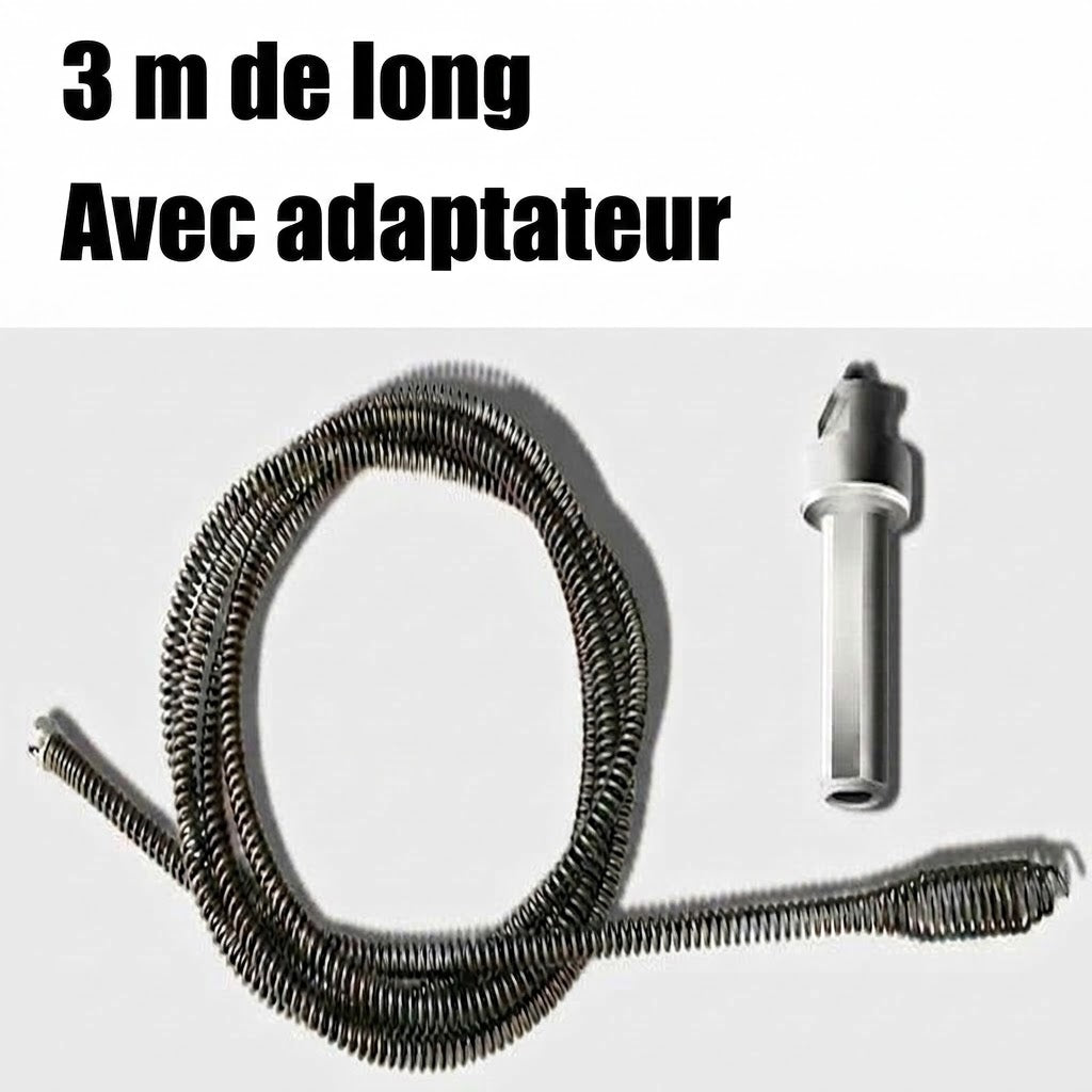 Furet déboucheur électrique pour perceuse OmniLiving™