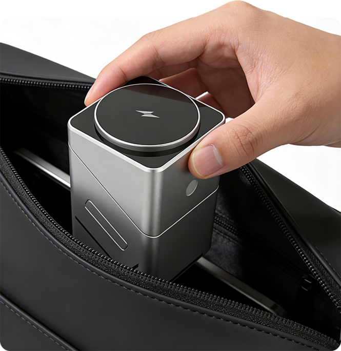 Support de charge sans fil magnétique 3-en-1 NovaPulse™ (charge rapide)