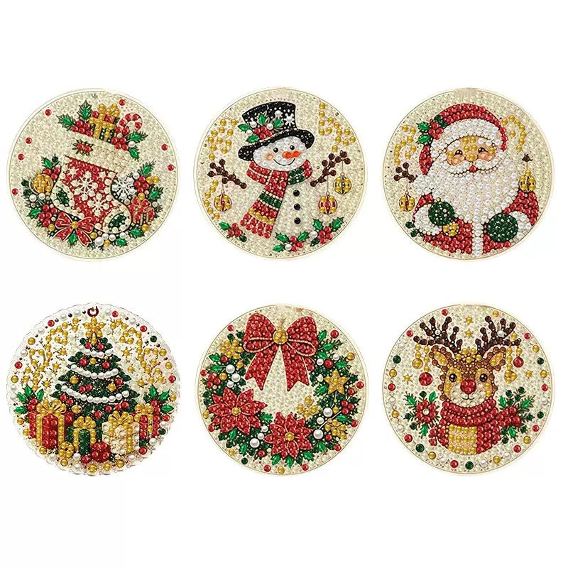 Kit de peinture et décorations de Noël DIY OmniLiving™ | Suspensions créatives pour le sapin de Noël