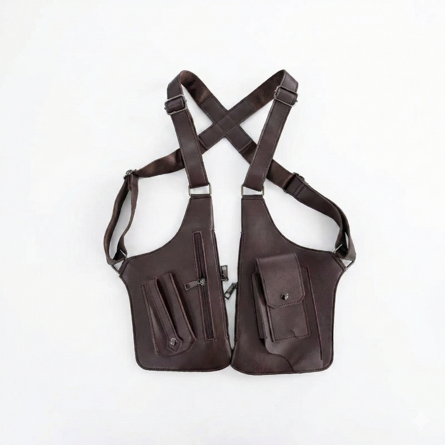 Sacoche d'Aisselle Antivol pour Homme et Femme – Sac d'Épaule Discret pour Téléphone, Portefeuille et Clés