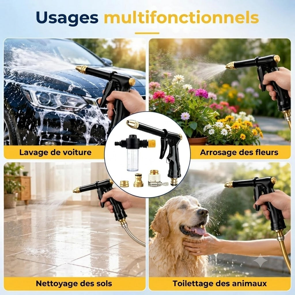 Pistolet d'arrosage haute pression pour tuyau d'arrosage ApexPower™