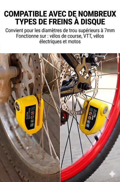 Bloque-disque Intelligent avec Alarme