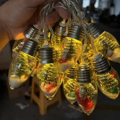 VaraLiving™ Guirlande LED Ampoules de Noël (Intérieur & Extérieur)