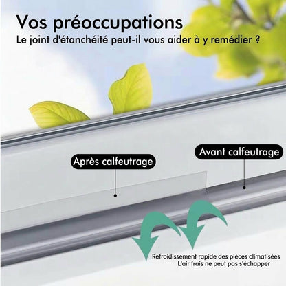 VaraLiving™ Joint d'Étanchéité 5 m | Coupe-Vent & Anti-Bruit