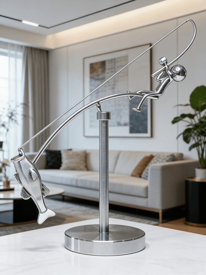 Sculpture de Pêcheur – Édition Limitée