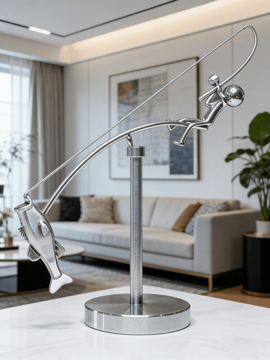 Sculpture de Pêcheur – Édition Limitée