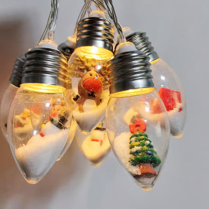 VaraLiving™ Guirlande LED Ampoules de Noël (Intérieur & Extérieur)
