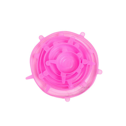 Couvercles en Silicone Réutilisables (Lot de 6) – Élastiques & Écologiques