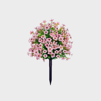 Bouquet Artificiel d'Eucalyptus & Violettes