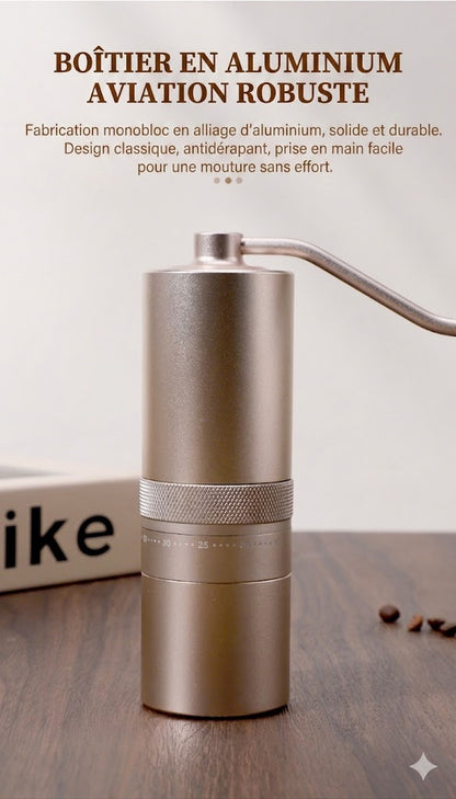 Moulin à Café Manuel – Inox Premium