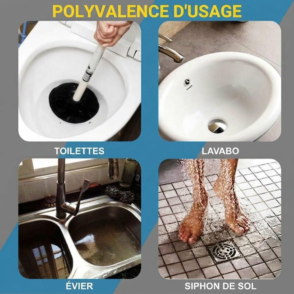 Furet déboucheur électrique pour perceuse OmniLiving™