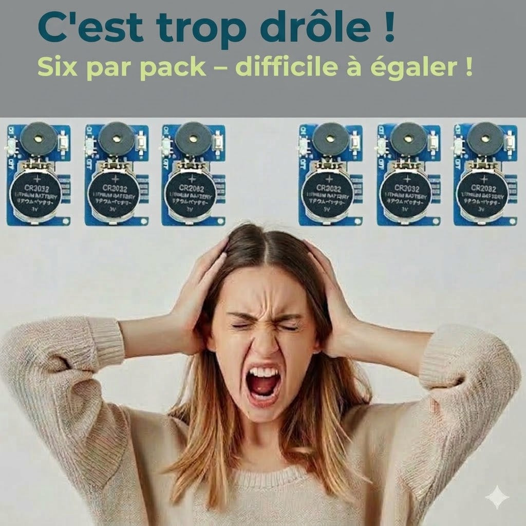 Le grillon invisible SilkEase™ | Le gadget de farce sonore ultime