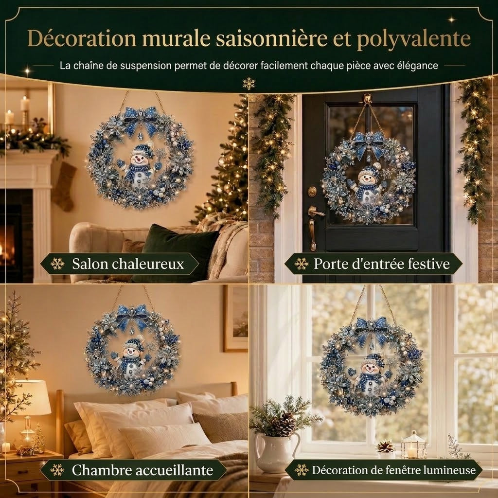 VaraLiving™ Kit Peinture Diamant de Noël DIY (Strass & Outils)