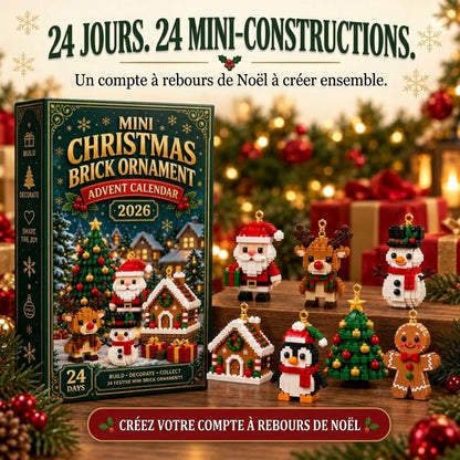 VaraLiving™ Calendrier de l'Avent Briques de Construction (24 Jours)