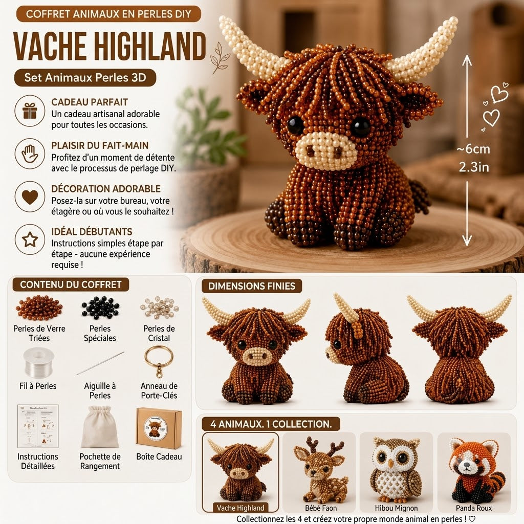 Kit Perles DIY – Amis Animaux
