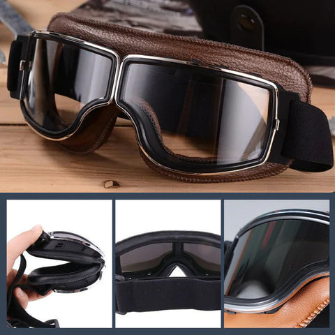 Lunettes de Moto Rétro – Protection & Style Vintage