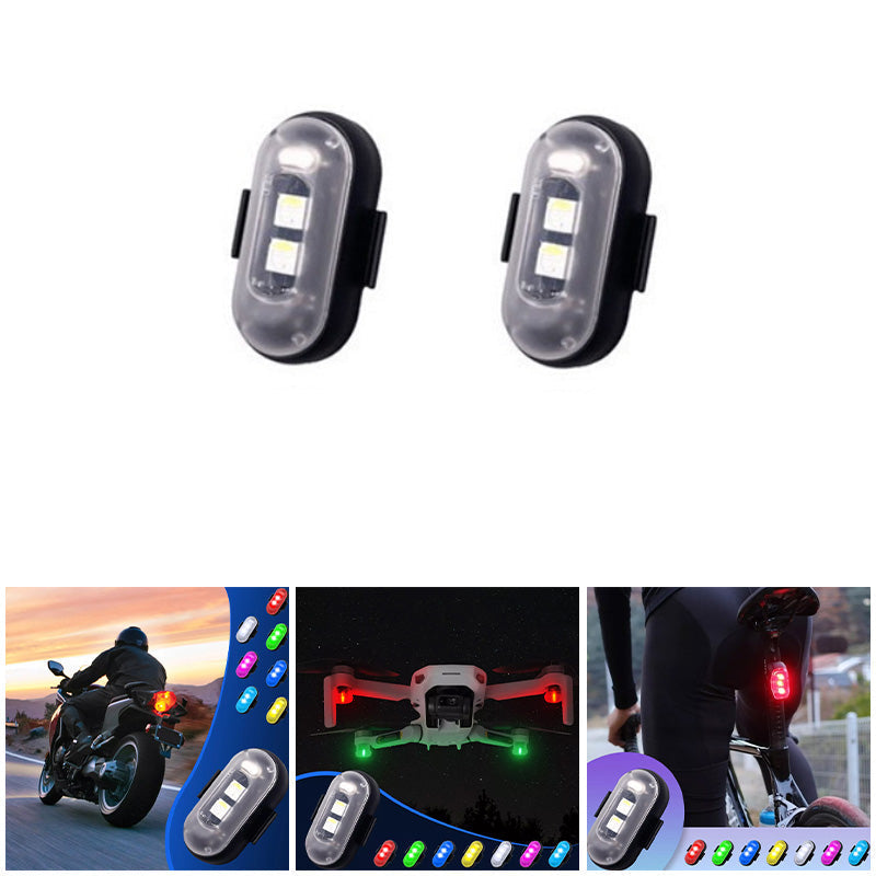Bande lumineuse LED sans fil avec télécommande OmniLiving™ (8 couleurs)