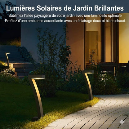 Balise Solaire Design Moderne – Éclairage Créatif & Magique pour Allées