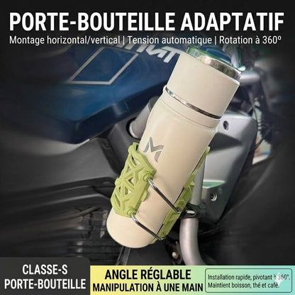 Porte-Gobelet Universel Ajustable – Pour Moto, Vélo & Poussette