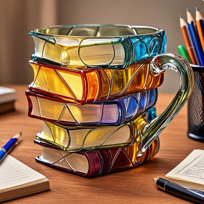 Mug livre en céramique peint à la main OmniLiving™