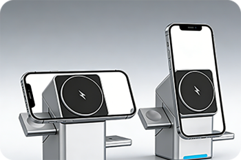 Support de charge sans fil magnétique 3-en-1 NovaPulse™ (charge rapide)