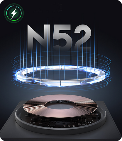 Support de charge sans fil magnétique 3-en-1 NovaPulse™ (charge rapide)