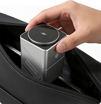 Support de charge sans fil magnétique 3-en-1 NovaPulse™ (charge rapide)