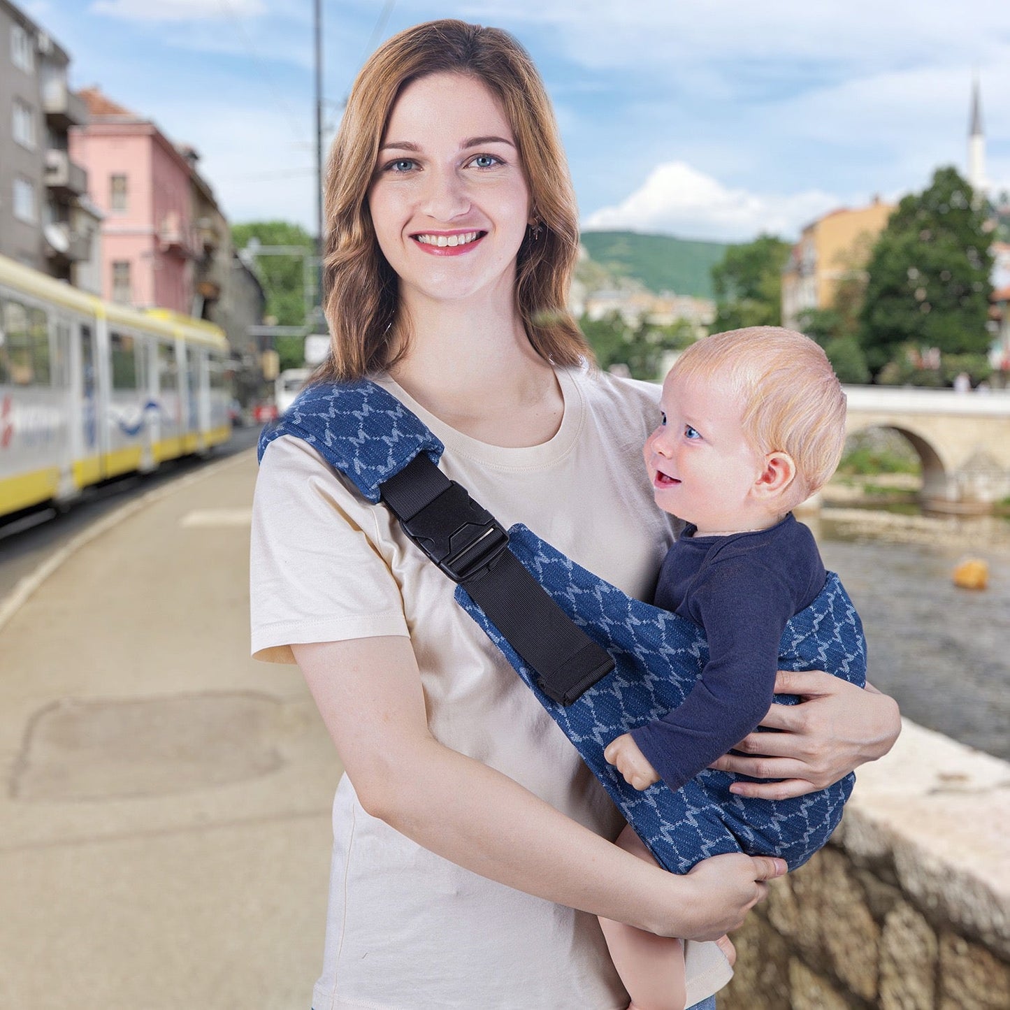 Porte-Bébé Ergonomique pour Nourrissons et Bambins (6-36 mois)