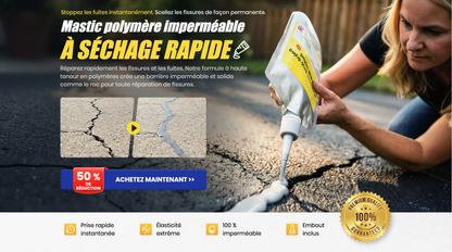 Mastic Polymère Étanche – Séchage Ultra-Rapide