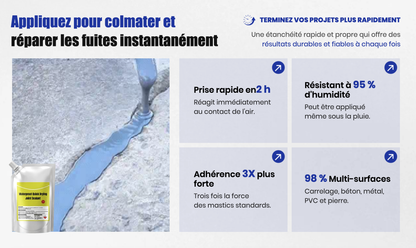 Mastic Polymère Étanche – Séchage Ultra-Rapide