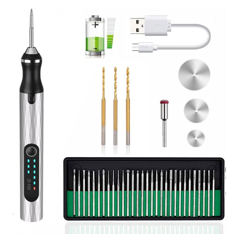 Stylo de Gravure & Mini-Meuleuse Multifonction