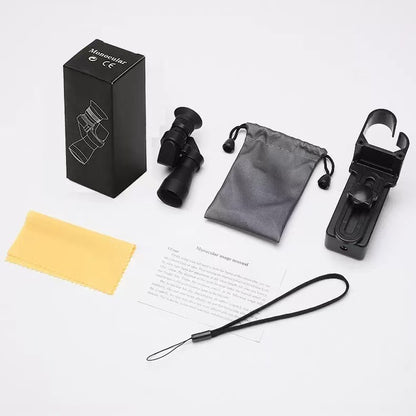 Monoculaire Mini HD pour Smartphone – Zoom Puissant & Portable