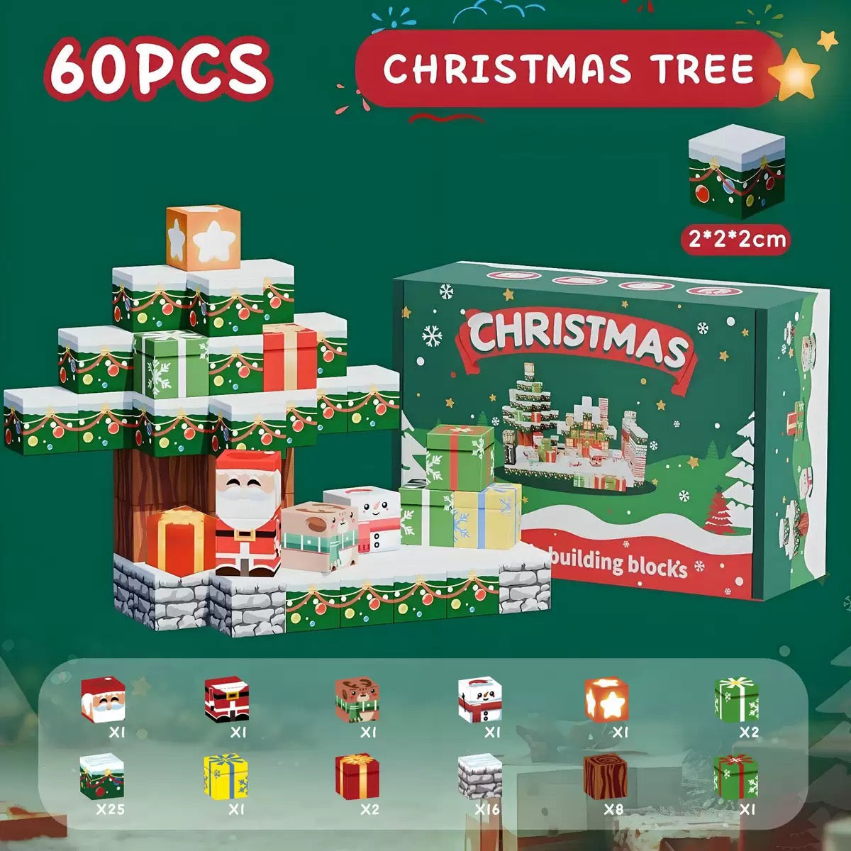 Blocs de construction magnétiques PixelBuild™ - Jouet créatif et éducatif pour enfants