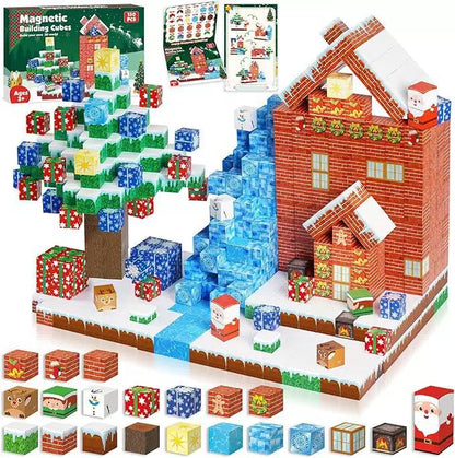 Blocs de construction magnétiques PixelBuild™ - Jouet créatif et éducatif pour enfants