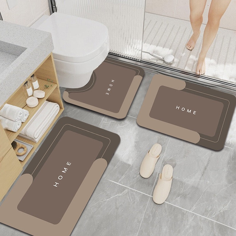 SilkEase™ Tapis de Bain Magique | Ultra-Absorbant & Antidérapant
