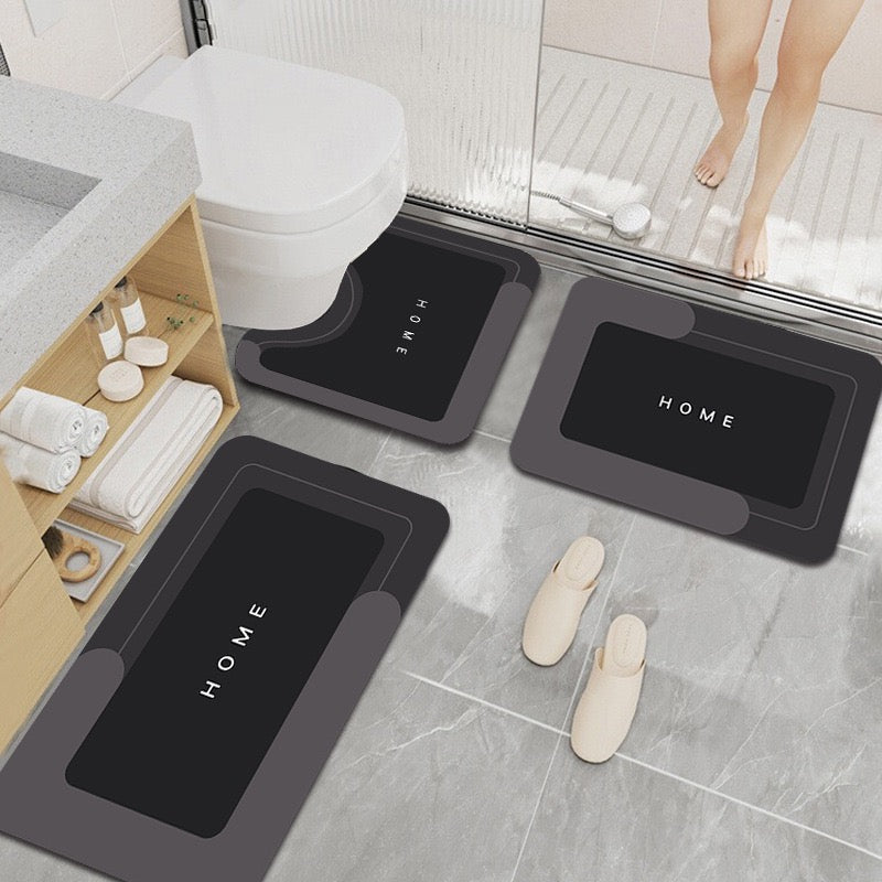 SilkEase™ Tapis de Bain Magique | Ultra-Absorbant & Antidérapant