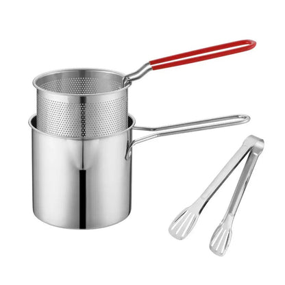 Friteuse multifonctionnelle en acier inoxydable OmniLiving™ (ensemble de 3 pièces)
