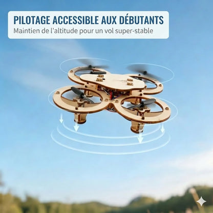 Drone en Bois DIY – Kit Scientifique STEM
