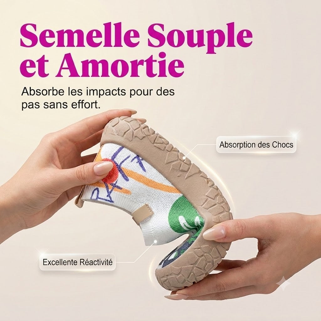 Baskets de Marche Légères & Élégantes pour Femme – Confort Absolu