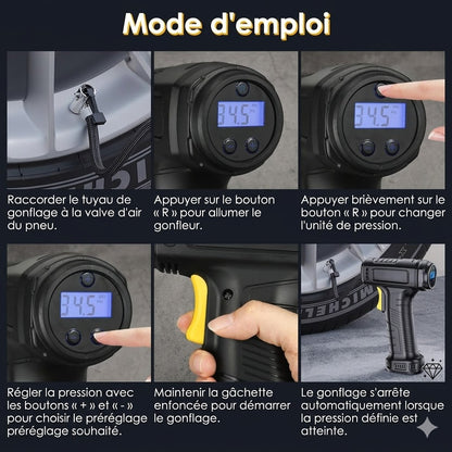 Gonfleur Électrique – Portable & Intelligent