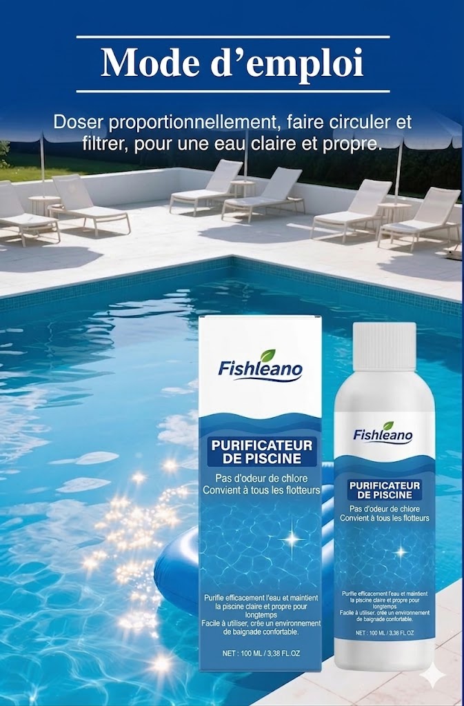 Purificateur d'Eau Naturel pour Piscines & Bassins – Nettoyage Éco-Responsable