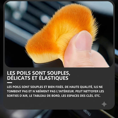 Brosse de Nettoyage Douce pour Voiture – 1 ACHETÉE = 1 OFFERTE (Pack de 2)