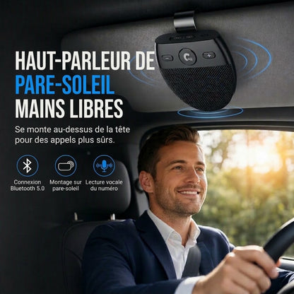 VaraLiving™ Haut-Parleur Bluetooth Mains Libres pour Voiture (SP11)