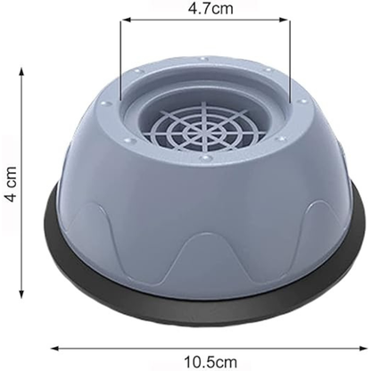 Pieds antivibrations pour lave-linge VeloPack™ | Tampons en caoutchouc anti-bruit et antidérapants