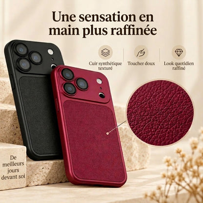 VaraLiving™ Coque de Protection en Cuir de Luxe pour iPhone