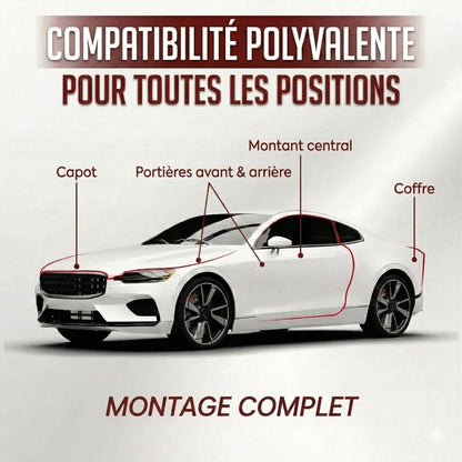 Bande d'étanchéité universelle pour voiture NovaPulse™ (caoutchouc EPDM auto-adhésif)