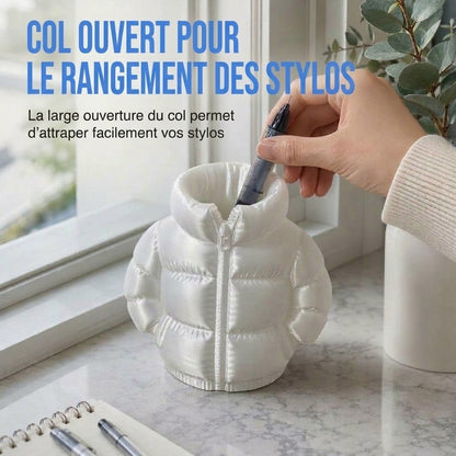 VaraLiving™ Pot à Crayons Design Amortisseur Imprimé 3D
