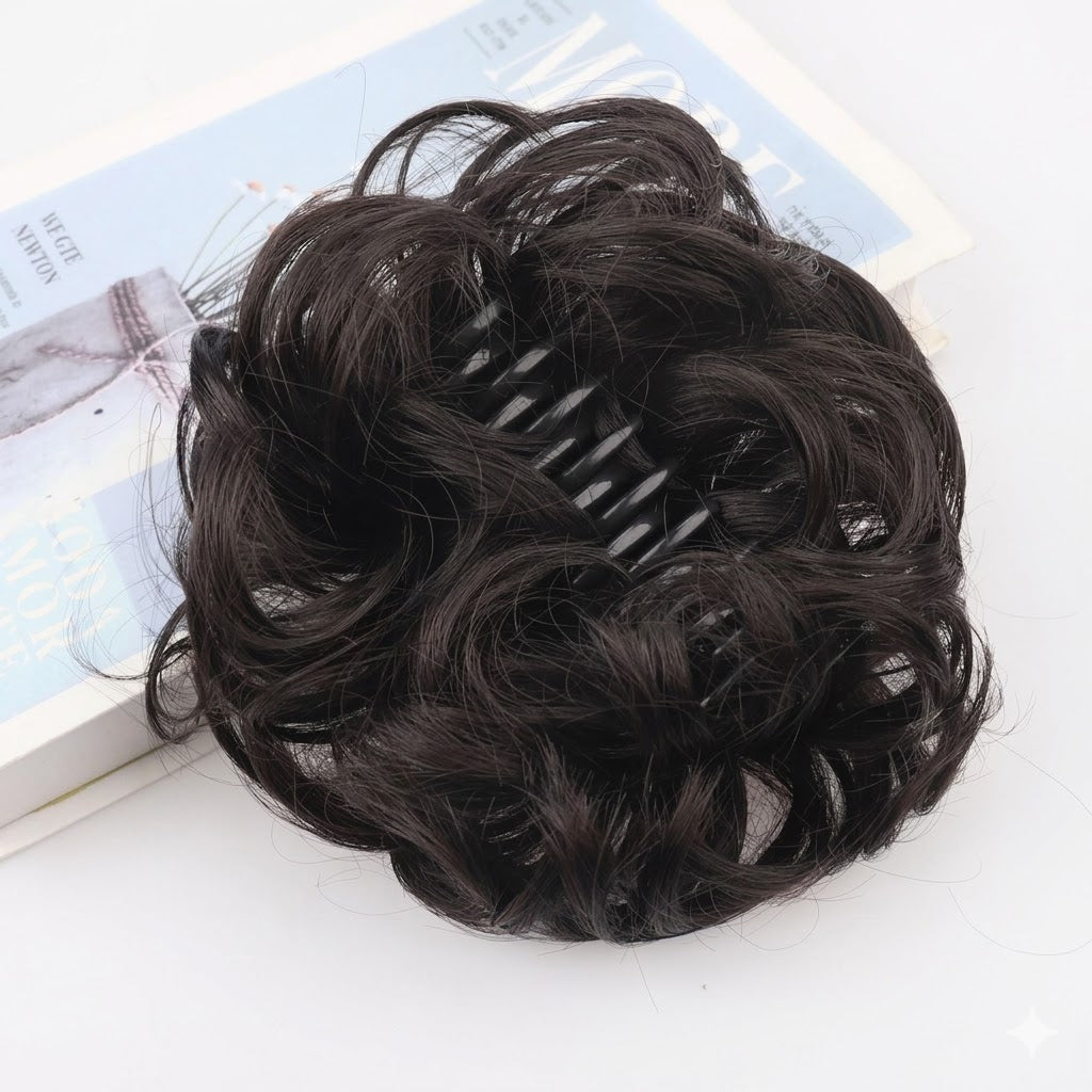 Chignon Flou avec Pince Crabe – Une Coiffure Parfaite en Quelques Secondes OFFRE : 1+1 GRATUIT !