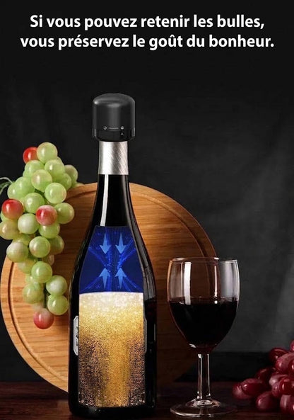 Bouchon réutilisable en silicone pour vin, bière et champagne OmniLiving™